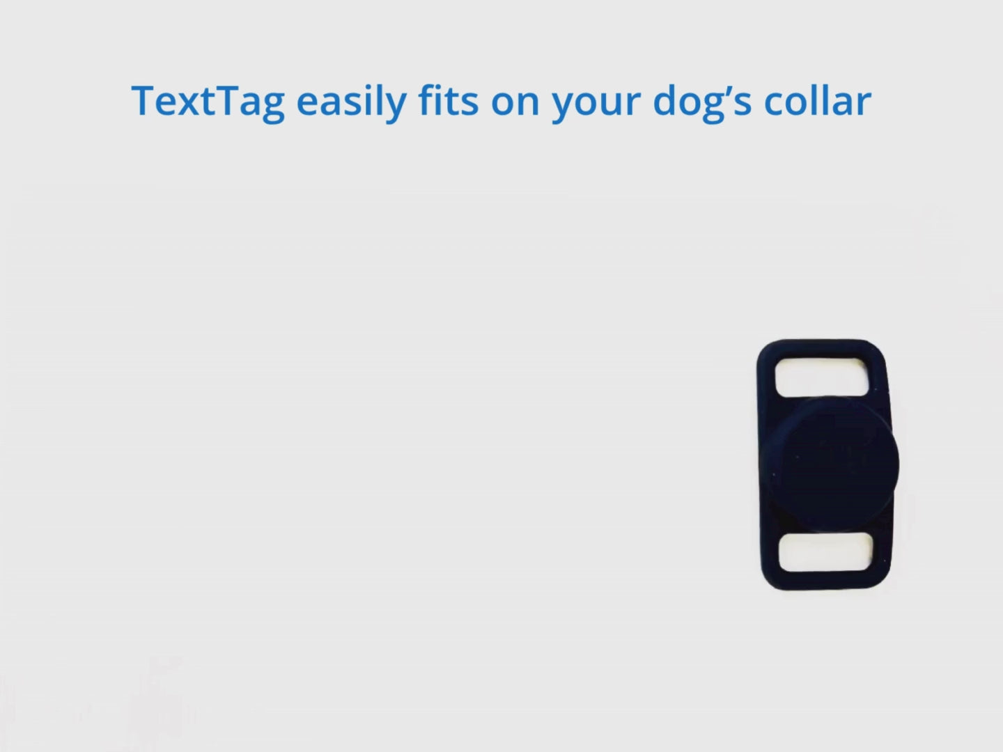 texttag™ - Dog Collar Alert Button